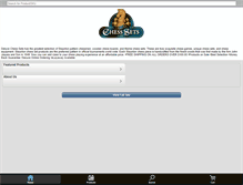 Tablet Screenshot of deluxechesssets.com